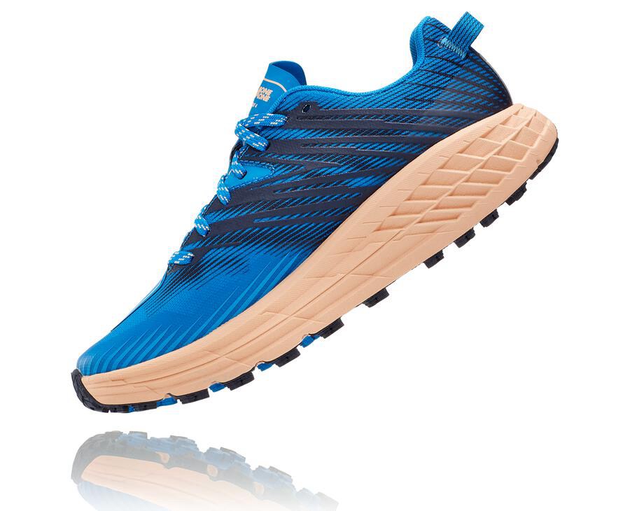 Hoka One One Trailove Tenisky Damske Modre - Speedgoat 4 - 48971-LOTE